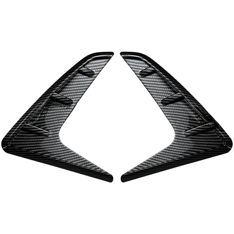 Luchtuitlaat Afdekking Sierlijst Voor BMW 3 Serie Voor G20 + Auto Zijvleugel Luchtstroom Spatbord Rooster Uitlaat Inlaat Ventiel Afdekking Zwart