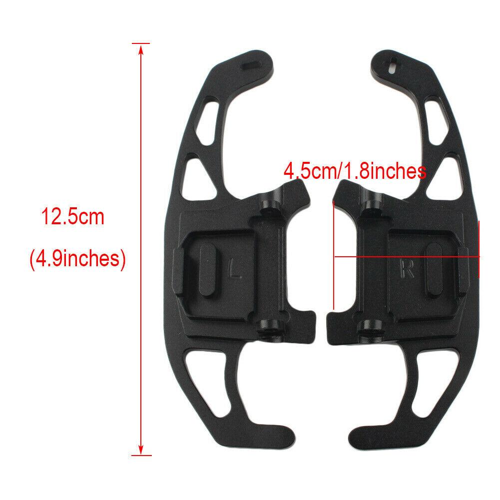 For Volkswagen VW GOLF 7 2015- GTI R MK7 Scirocco Car Styling Car Aluminum Steering Wheel Shift Paddle Shift 2X Red Black