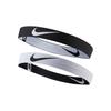 Sportliche Weiße Swoosh Stirnbänder Zweierpack Unisex Accessoires DH3260-036