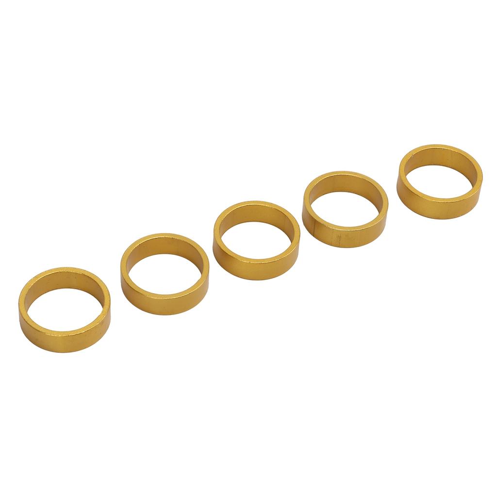 5pcsCelsiusset 10mm Bike Headset Washer Glossy     Mountain Bike Front Fork Washer