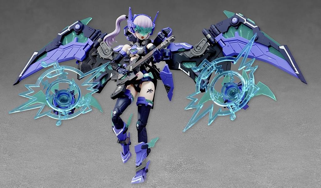 Nuke Matrix Bat Girl Sonic Blast MARIA STRAUSS Armored Girl Assembly Type Plastic Model [ToyBase] 1/12 B.A.T. Attacker