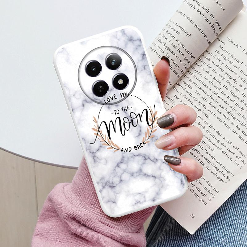 Luxury Case For Redmi 14C 4G 14R 5G A4 Note 14 Pro 5G Poco C75 Fundas Marble Art Pattern Soft TPU Protection Cover Shockproof