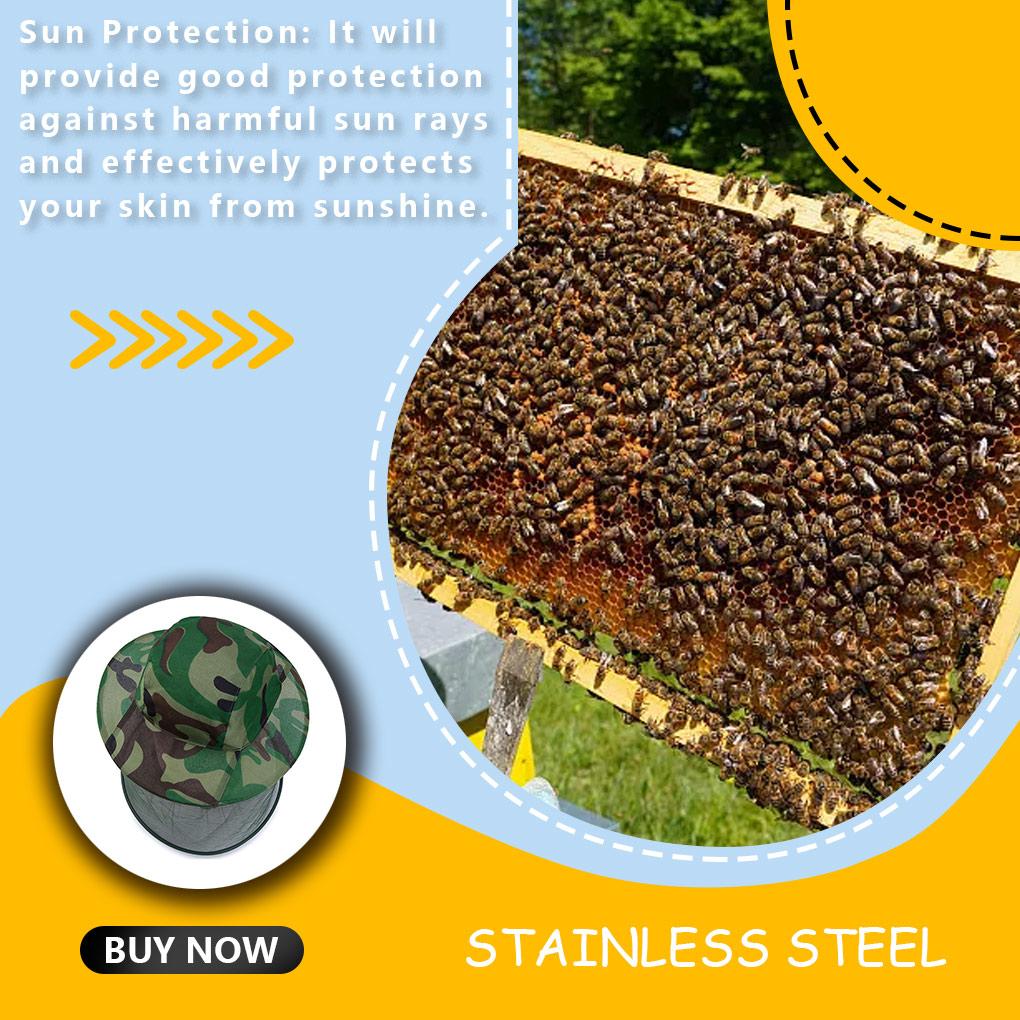 Fishing Hat Anti Mosquito Caps Air-permeable Sun Protection Hair Accessories Multifunctional Headgear for Outdoor Forest Camping