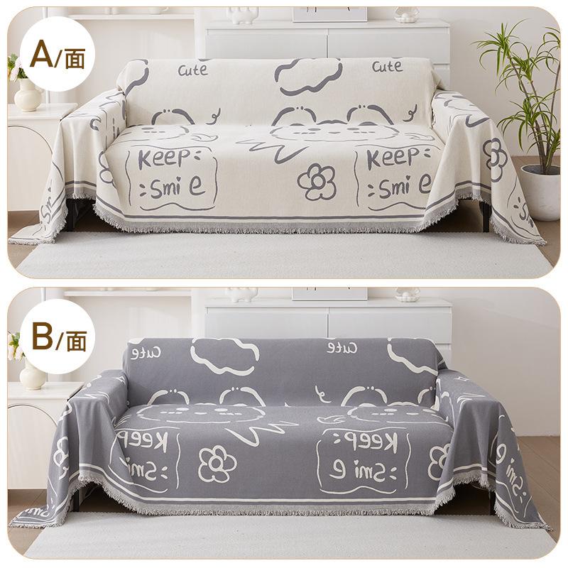 Bohemia Chenille Sofa Cover Universal Sofa Blanket Dust-proof Cloth for Bedroom Living Room Sofa Cushion