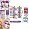 Indian Diwali Theme Bingo Game Pack With Paper Cards For Party Activities And Kids