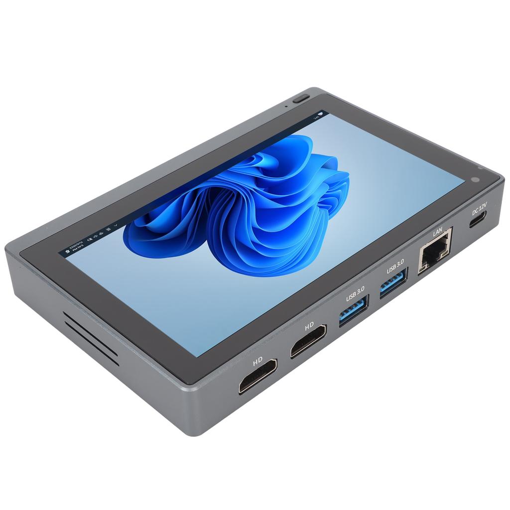 Windows 11 için 5,5 inç Dokunmatik Ekranlı Mini PC 8GB 128GB 2,4 GHz 5,0 GHz WiFi 6.0 Uzaktan Destek Mini Bilgisayar 100‑240V
