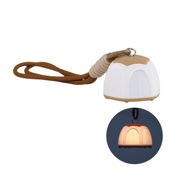 Night Light Lamp Small Lightweight Handbag Light Tent Design Portable Silicone USB-C Rechargeable Camping Night