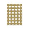 Colorful A5 Dot Stickers: Blank Round Adhesive Labels for Handwriting, Classification, and Sealing
