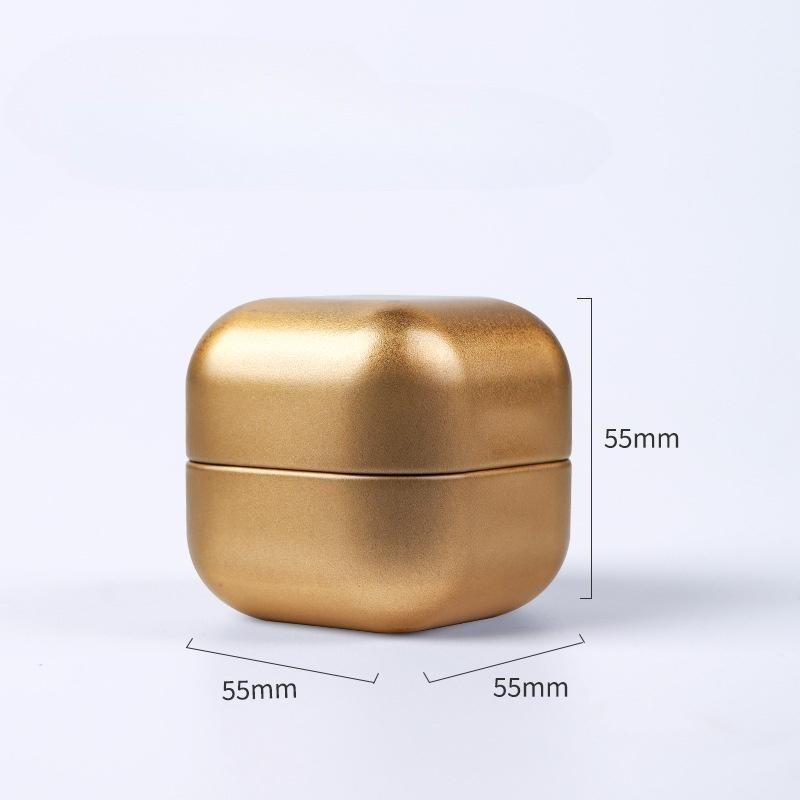 Mini cutie portabilă de tablă pentru ceai, borcan sigilat, cutii de ambalare, bijuterii, bomboane, mic de depozitare, cutie pentru monede, cercei, căști, cutie de cadou