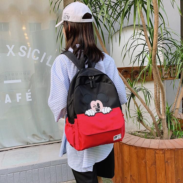 Schoolbag Backpack 1011 New Large-capacity Middle and High School Students High Value College Style Casual Simple Schoolbag Tide