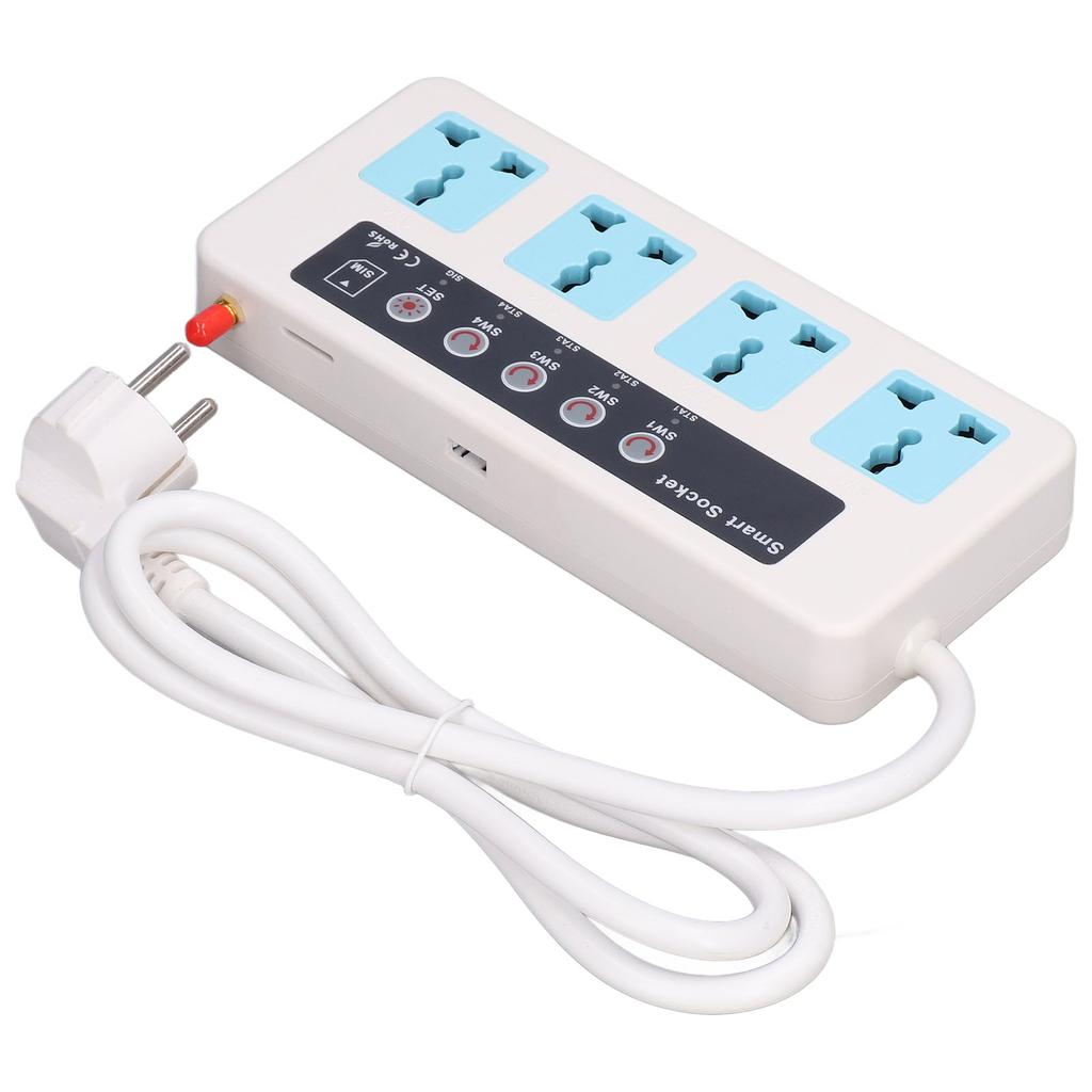 Smart Power Strip Corrosion Resistant Good Electrical Conductivity Remote Control Power Strip  90?