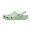 Crocs Classic Clog Leatherette Lightweight and Comfortable Commuter Versatile Hole Shoes Unisex Cream Green