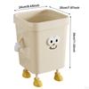 Creative Cartoon Shape Trash Can, Stylish Home Under Desk Bedroom, Kitchen,