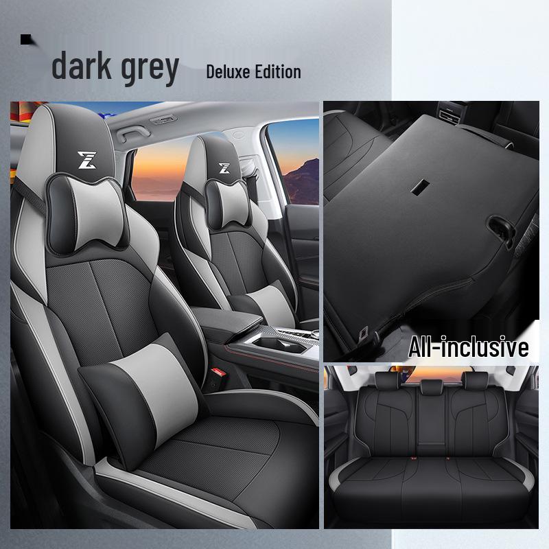 2022 Changan Oshan Z6 Full Coverage Cartoon Seat Cover & Cushion - Blue Whale Design, Four Seasons