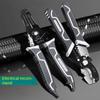 High-carbon Steel Electrician Crimpe Pliers Non-Slip Wire Stripping Tool New Pincers  Electrician