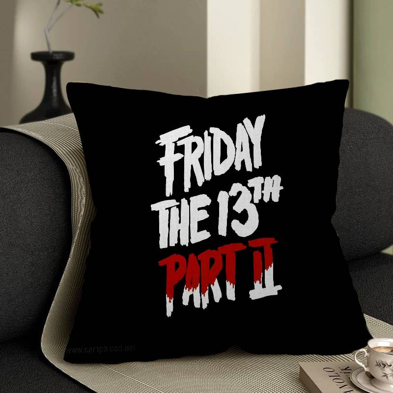 Film F-Friday The 13th Pillowcases Home Bedding Decorative Pillow Cover Wedding Super Soft Pillow Case