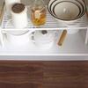 Spice Rack Iron Multifunctional Kitchen Supplies Kitchenware Organizer Countertop Seasoning Holder for Kitchen White
