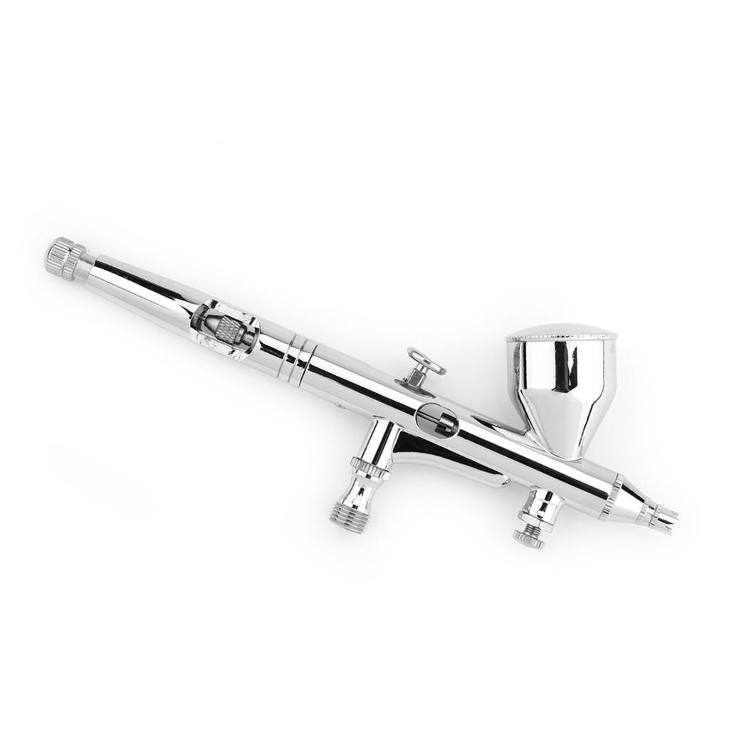 0.2MM Gravity Feed Dual action Airbrush Kit for Cake Decorating Makeup Nail Art