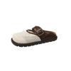 Mesh semi-slippers women's outer wear high-end soft bottom breathable not tired feet four-season sandals bag head sandals