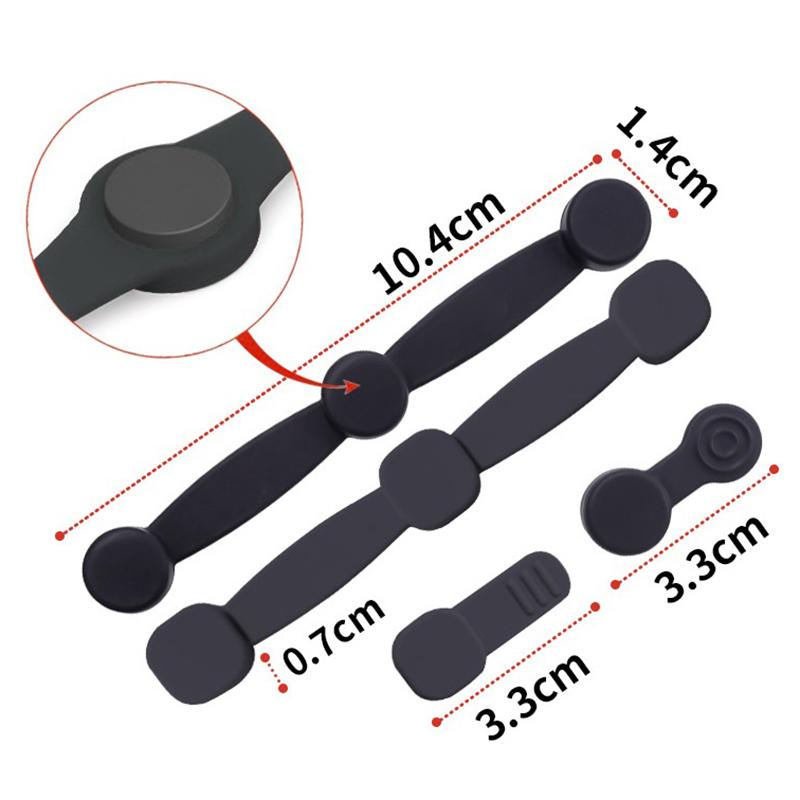 Reusable Air Fryer Magnetic Silicone Buckle Fixation Device Non-Scratch Design Magnetic Paper Holder High Temperature Removable