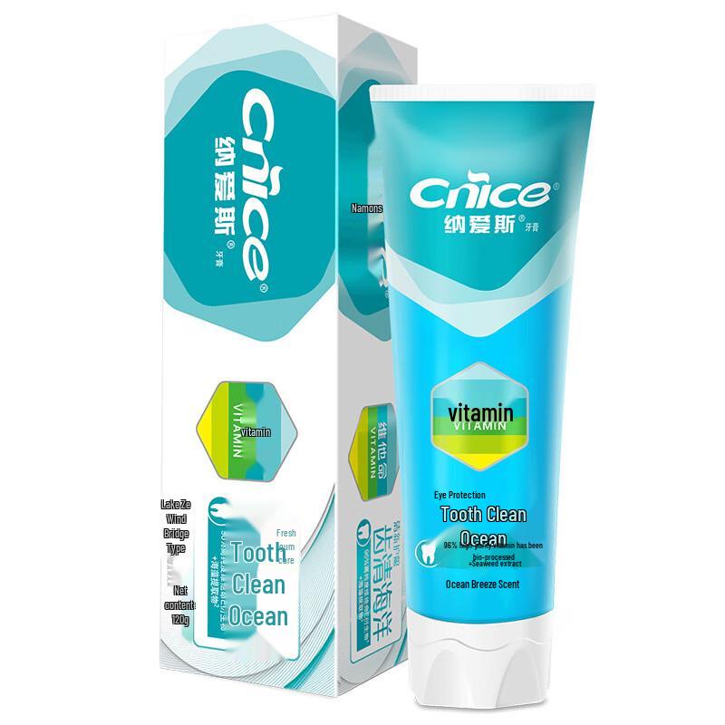 Nice Premium Care Vitamin Probiotic Toothpaste, Ocean Fresh