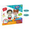 New Spanish  Point Reading Book Children Early Education Finger Touch Learning Language Multifunctional Voiced E-book Toy Gift