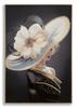 Laquared Wall Panting With Frame Wien Hat -A- 62X4X92 Cm