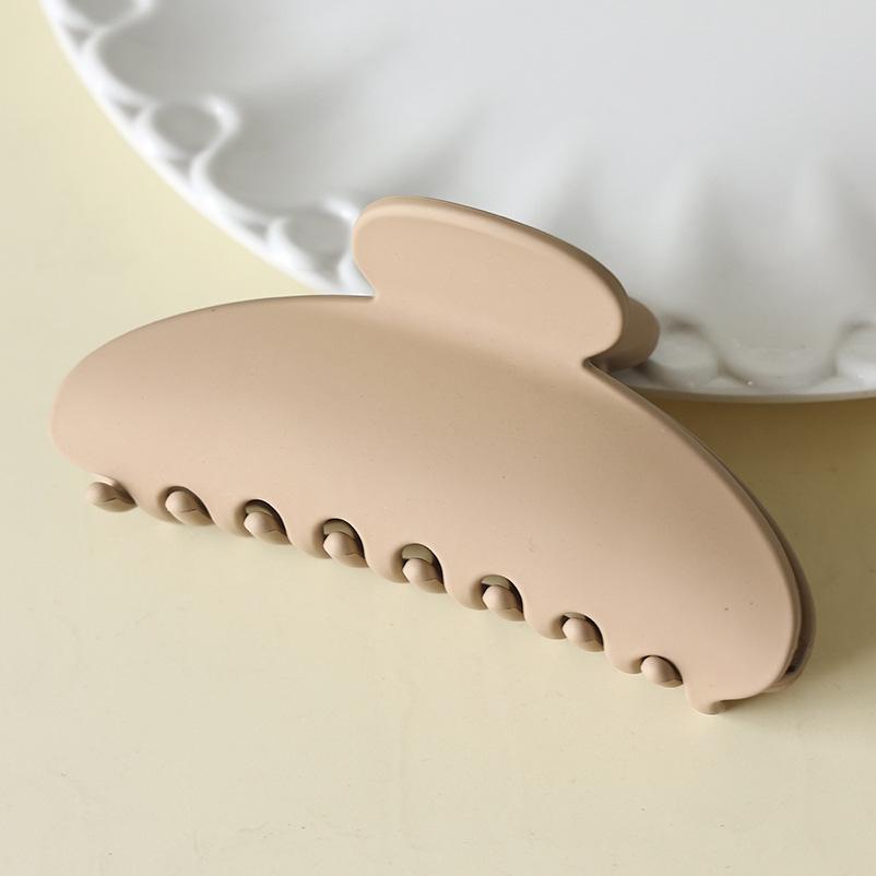Simple Temperament Semi-circular Arc Hairpin Female Summer Fashion All-match Shark Clip Hairpin High-end Sense of Plate Hair Clip Headdress