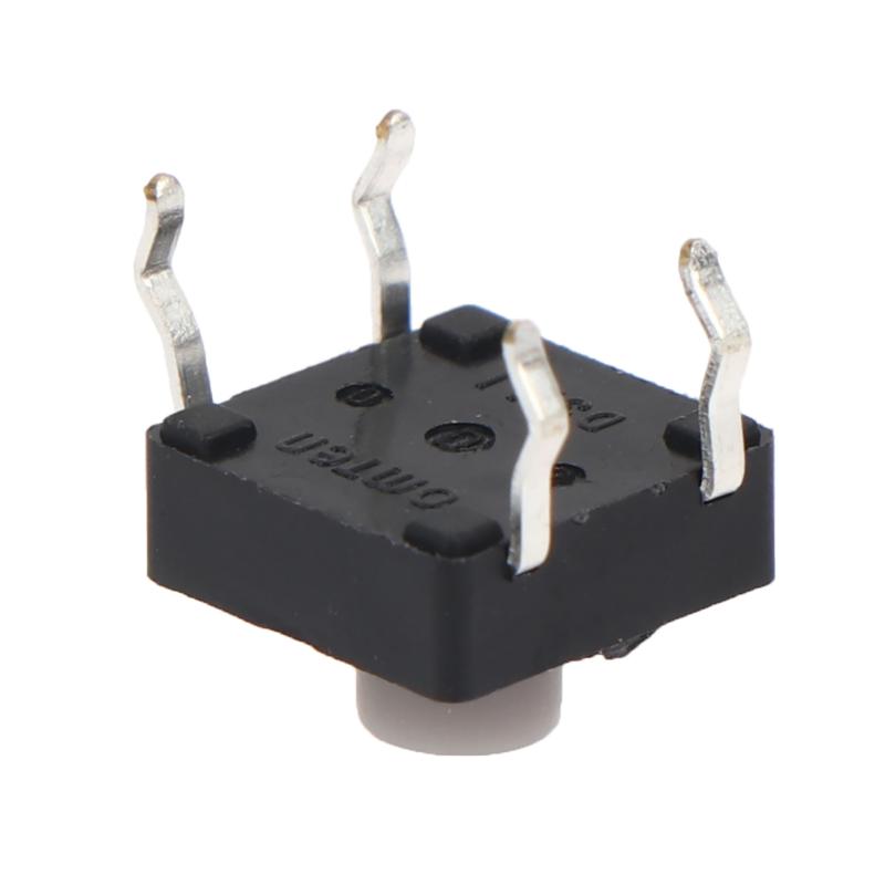 20Pcs 8X8X5Mm Silent Tactile Push Button Switch 2Pin 4Pin Copper Contact For Diy Electronic Circuit Control Parts