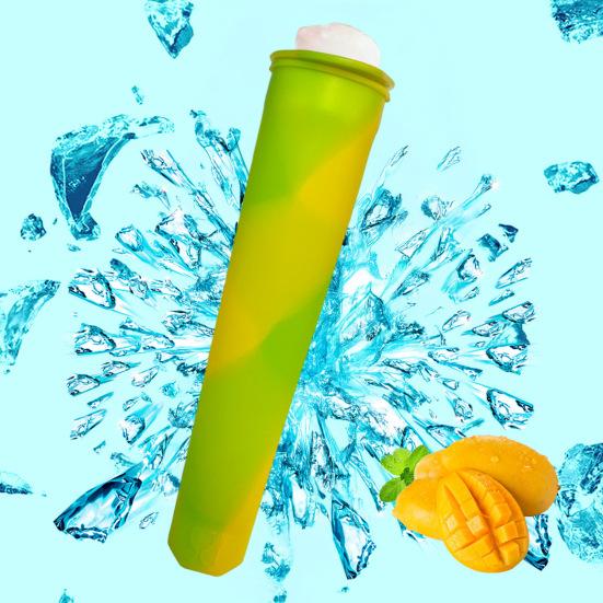 Silicone Popsicle Molds Reusable Ice Cream Mold with Leak-Proof Covers DIY Homemade Tools Summer Party Supplies