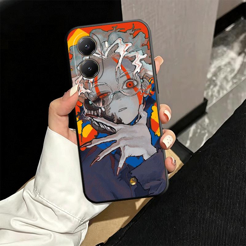 D-Dandadans Okarun Anime Soft Phone Case for Xiaomi Poco X5 X6 X7 X8 Pro Max X3 F7 F8 Ultra M8 M7 M6 M5 Redmi 15 15C 14C 13C 12C