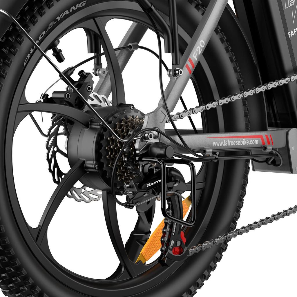 Electric Bike Foldable FAFREES F20 20" 250W Motor City Electric Bicycle Top Speed 25Km/h Range 100Km Load 130Kg
