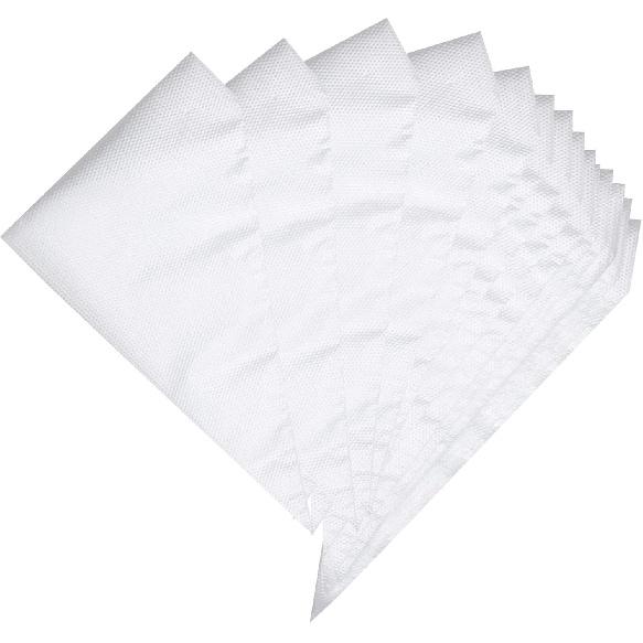 Piping Pastry Bag Pack of 100 Plastic Disposable Cream Pastry Bag Cake Icing Sugarcraft Cupcake Piping Decorating Tool For Baking Supplies (Small