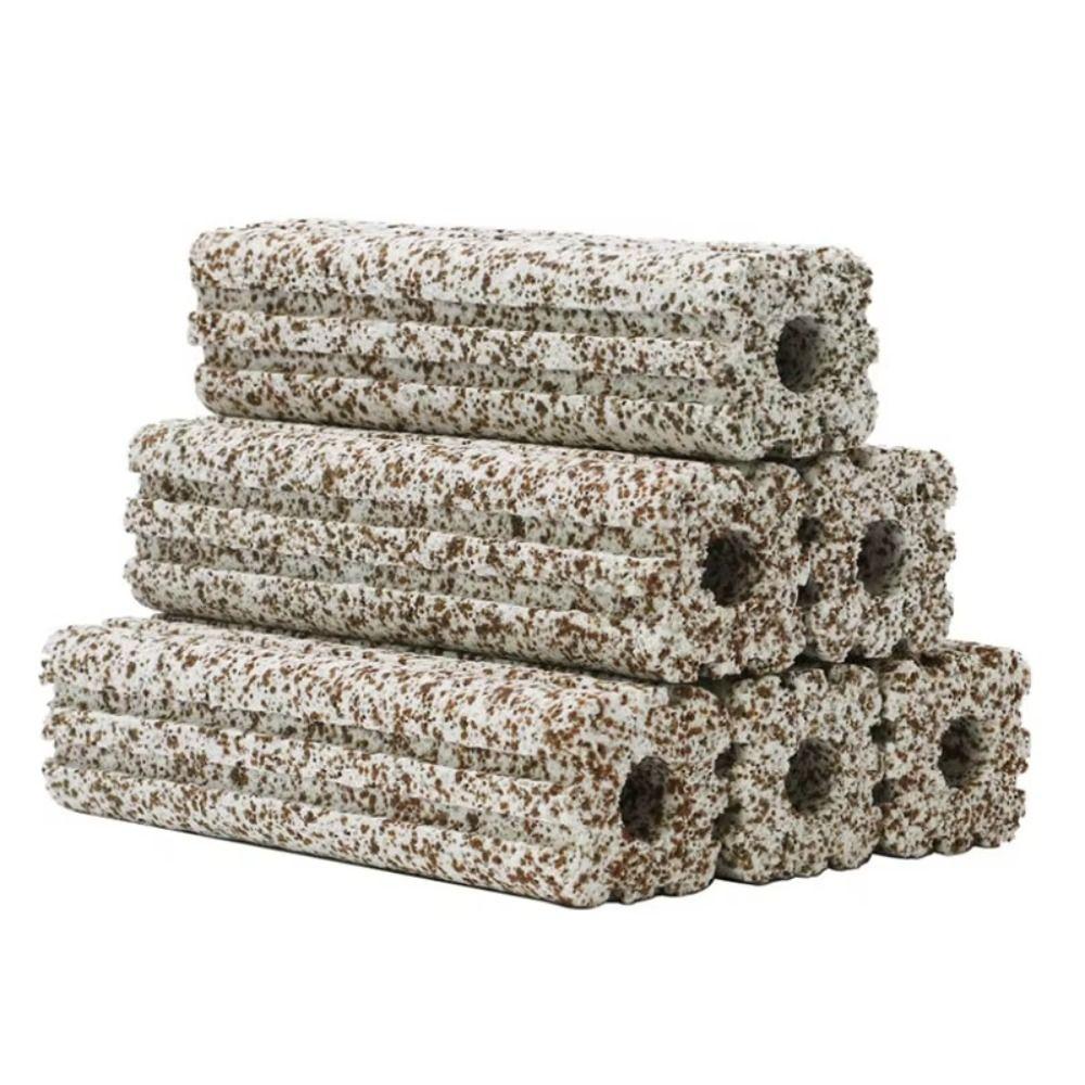 10Pcs/Lot Quartz Aquarium Filter Nano High-Density 8 Slots Fish Tank Filter Medias Biochemical Filter for Aquarium Accessories