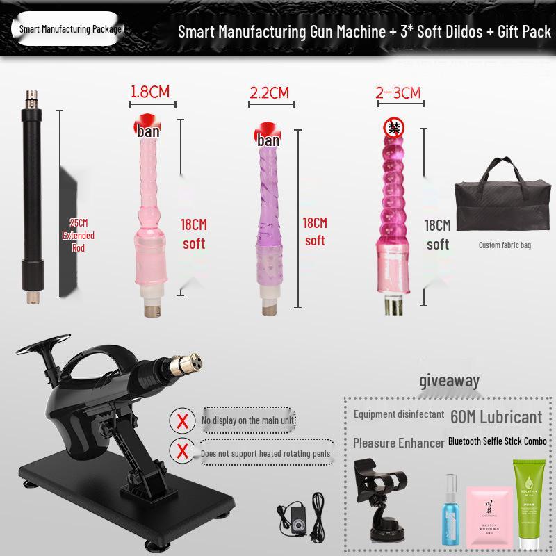 Automatic Telescopic Heating Masturbator: Simulated Penis for Anal Use by All Genders