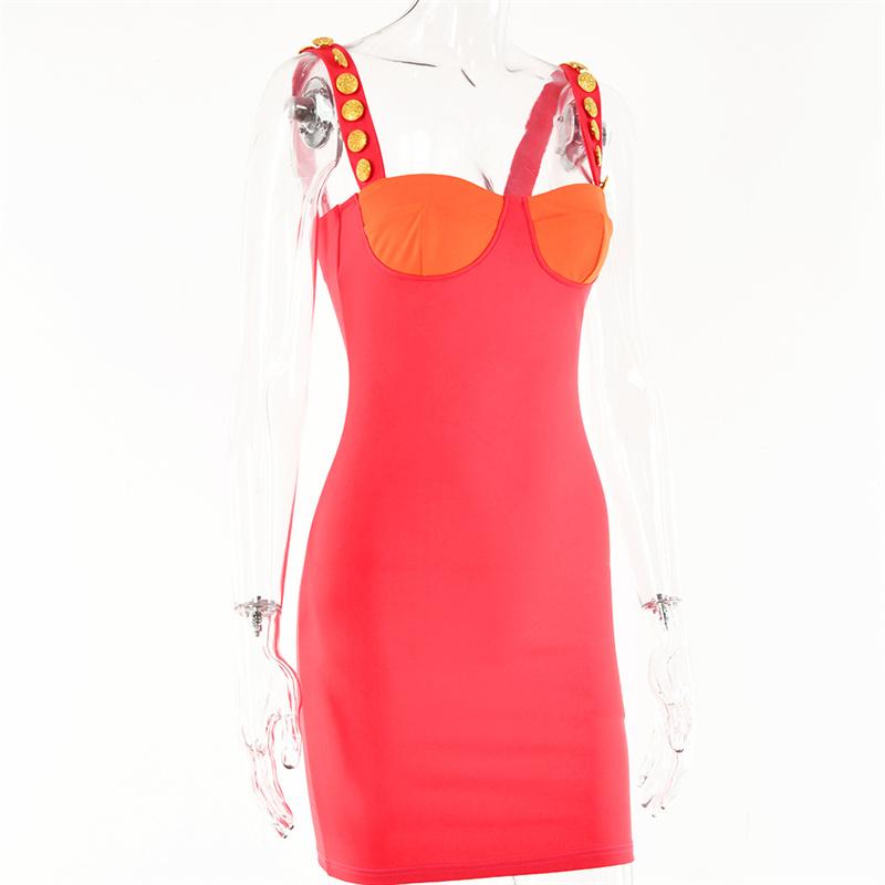 Elegant Bodycon Sexy Women's Dress for Women 2022 Summer Skinny Mini Corset Dresses Woman Robe Femme Ladies Vestidos Mujer