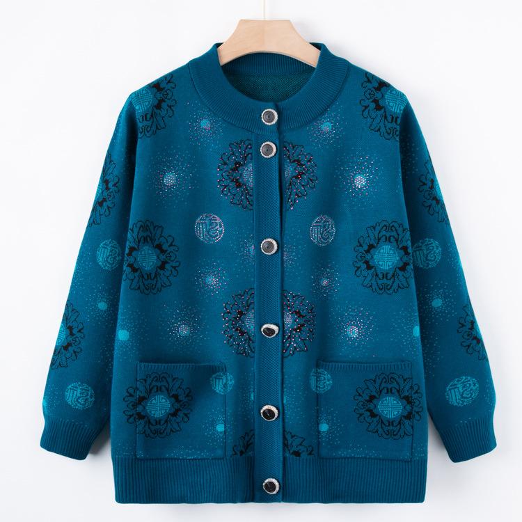 My Mother Put On A New Sweater Coat, and My Middle-aged Grandmother Put On A Sweater Cardigan and Autumn Coat, and Old People's Clothes.