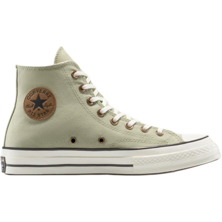 Converse Chuck 70 comfortable and versatile durable and shock-absorbing high-top canvas shoes unisex green