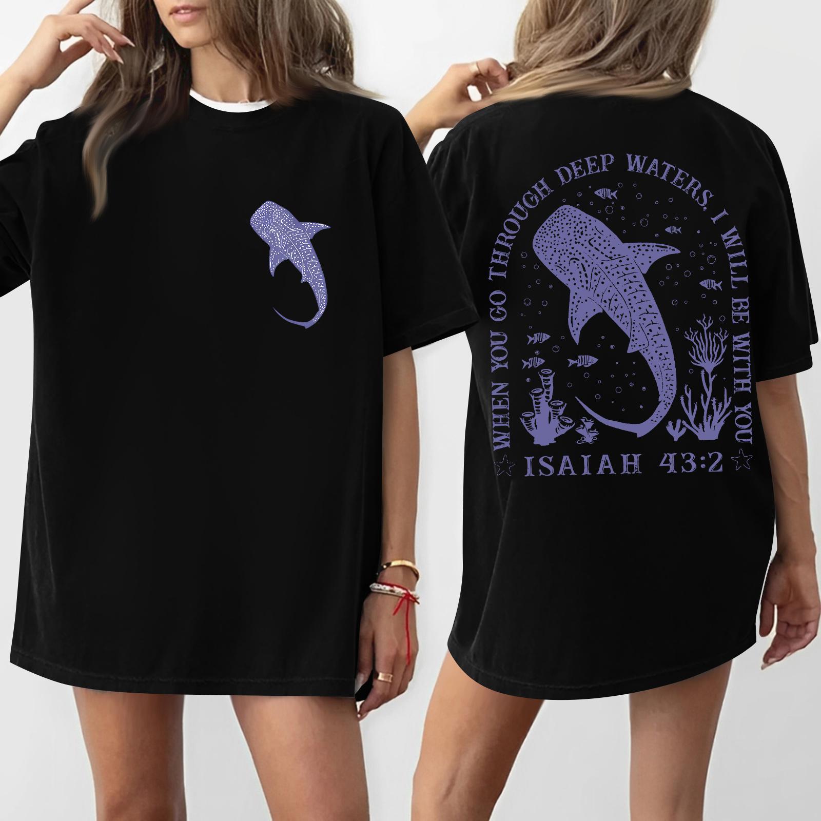 

Жіноча футболка з круглим вирізом, з принтом, з короткими рукавами L