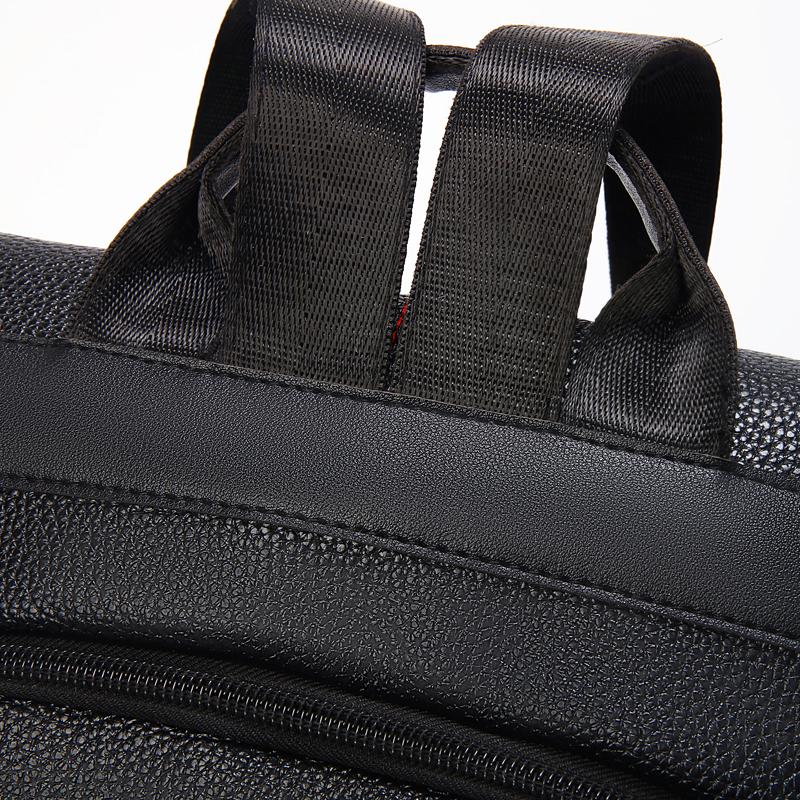 Soft Leather Backpack Women's Shoulder Bag Commuter Multi-Use Travel Bag