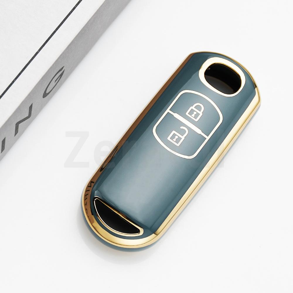 Tpu Car Key Case Cover 2 Buttons For Mazda 2 3 6 Atenza Axela Demio Cx-5 Cx5 Cx-3 Cx7 Cx-9 Cx30 Sell Fob Holder Keyless