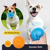 Squeezing Dog Toy Ball, a small dog teeth grinding toy, free of bisphenol A, non-toxic, spiky medium size, large and