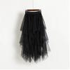 Gonne in tulle con vita elastica Gonna tutù in rete elastica a vita alta moda donna Gonna midi sexy per ragazze