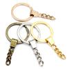 20pcs 25mm 28mm 30mm Rings Keychain Key Ring Chain Multi-colors Round DIY Jewelry Making Accessories Findings