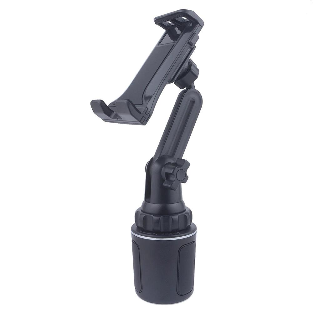 2 In 1 360 Degree Rotating Car Cup Holder Mount Phone Bracket Tablet Stand
