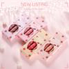 3 Strawberry Suit Velvet Matte Lip Gloss Lipstick Lip Gloss Female Non-stick Cup Cute Suit