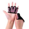 Guantes de Fitness, guantes antideslizantes de medio dedo con barra, guantes universales para levantamiento de pesas para hombres y mujeres, guantes deportivos anticallos con cuatro dedos