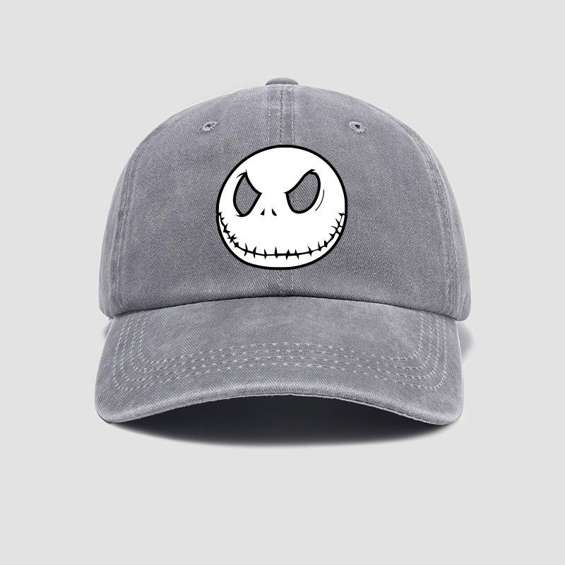 The Nightmare Before Christmas Jack Skully Cap - Unisex Soft Duckbill Hat