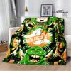 G-Ghostbusters Cartoon-Druckdecke Warme Flanelldecken Weich und Bequem Decke für Zuhause und Reisen Bettwäsche Geburtstagsgeschenk