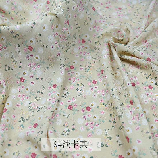 

Цветочные шифоновые ткани драпированные мягкие блузки платья ткани для одежды корейские милые DIY ручная работа рукоделие материалы для одежды шитье 150x100cm